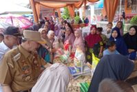 Bupati Pesisir Selatan Tinjau Lokasi Gerakan Pangan Murah