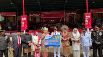 Bank Nagari Painan Serahkan CSR Pendidikan Rp120 Juta kepada Pemkab Pesisir Selatan
