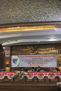 Setujui APBD Perubahan 2026, Fraksi Persatuan Bintang Perjuangan DPRD Pessel Ingatkan Pemkab Jangan Sekadar Habiskan Anggaran